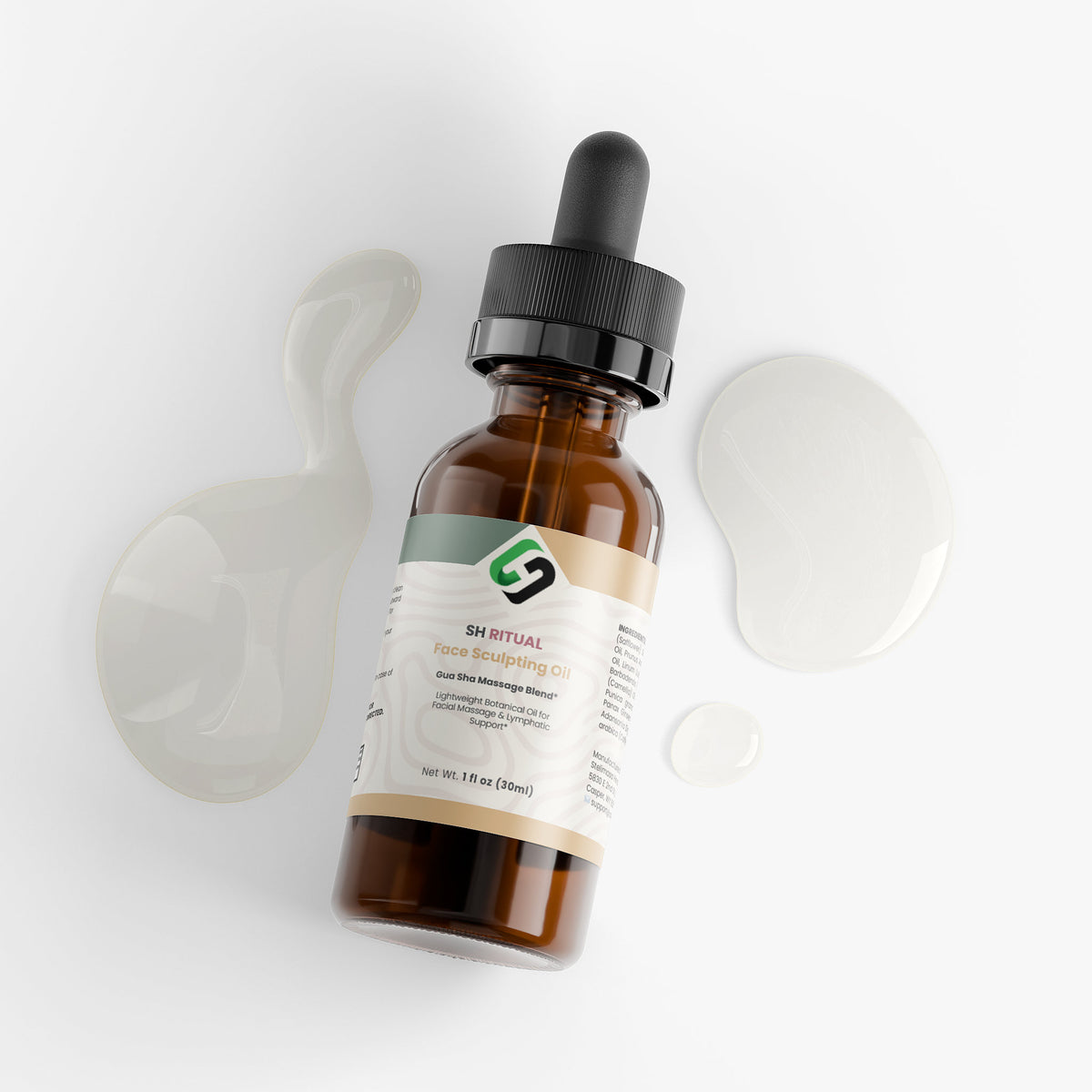 SH RITUAL Face Sculpting Oil | Gua Sha Facial Oil with Rosehip & Vitamin E