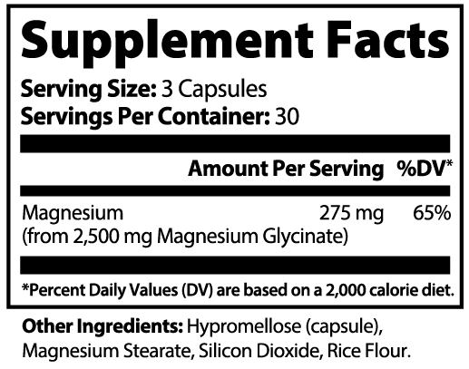 Magnesium Glycinate for Sleep & Relaxation - SH Deep Rest | 275mg Premium - Stelimasa Health