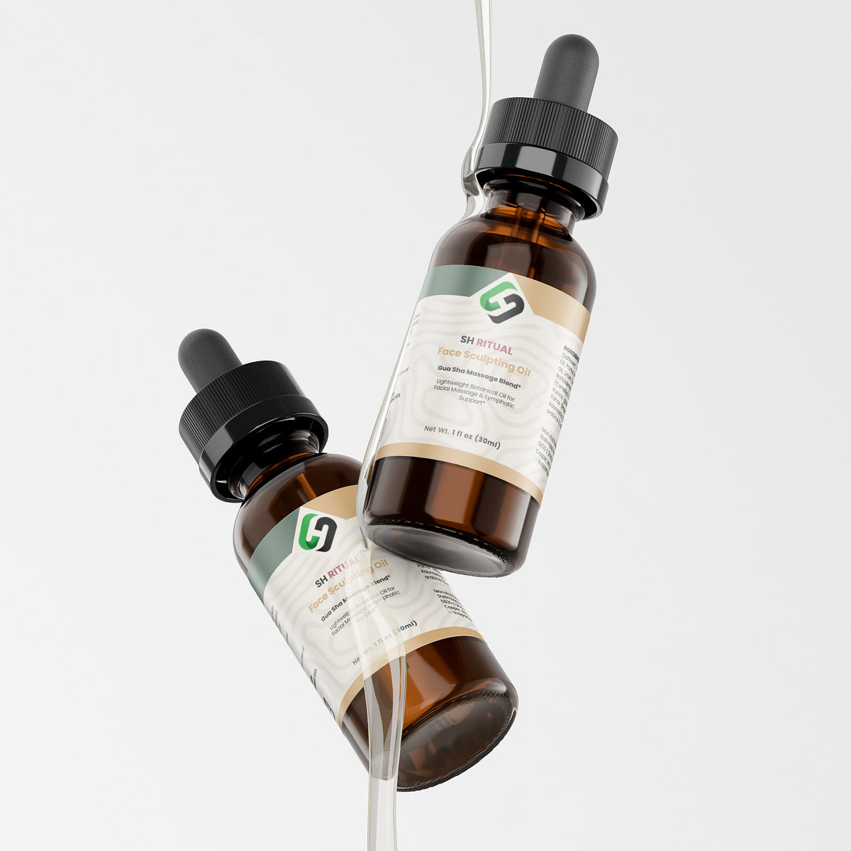SH RITUAL Face Sculpting Oil | Gua Sha Facial Oil with Rosehip & Vitamin E