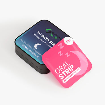 SH Sleep Strip | Natural Sleep Support Oral Strips – 30 Day Supply