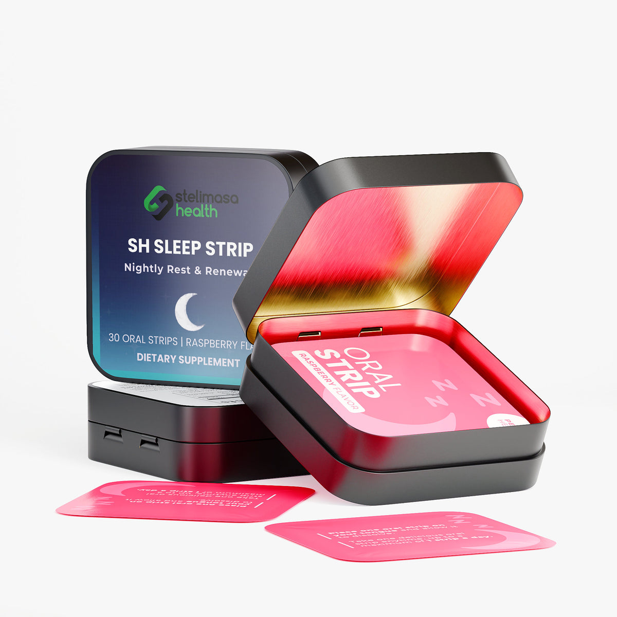 SH Sleep Strip | Melatonin & Botanical Oral Strips – 30 Count