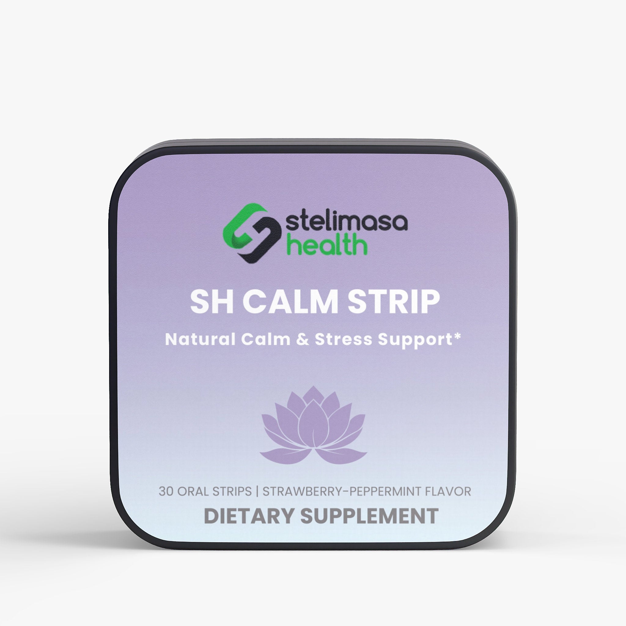 SH Calm Strip 3-Pack stress support oral strips, 90 day supply