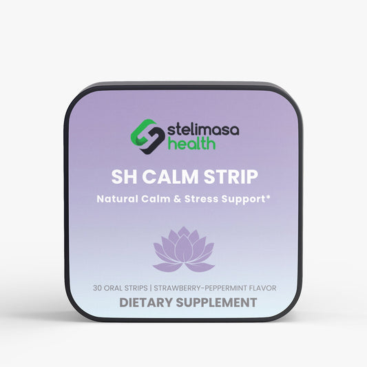 SH Calm Strip 3-Pack stress support oral strips, 90 day supply