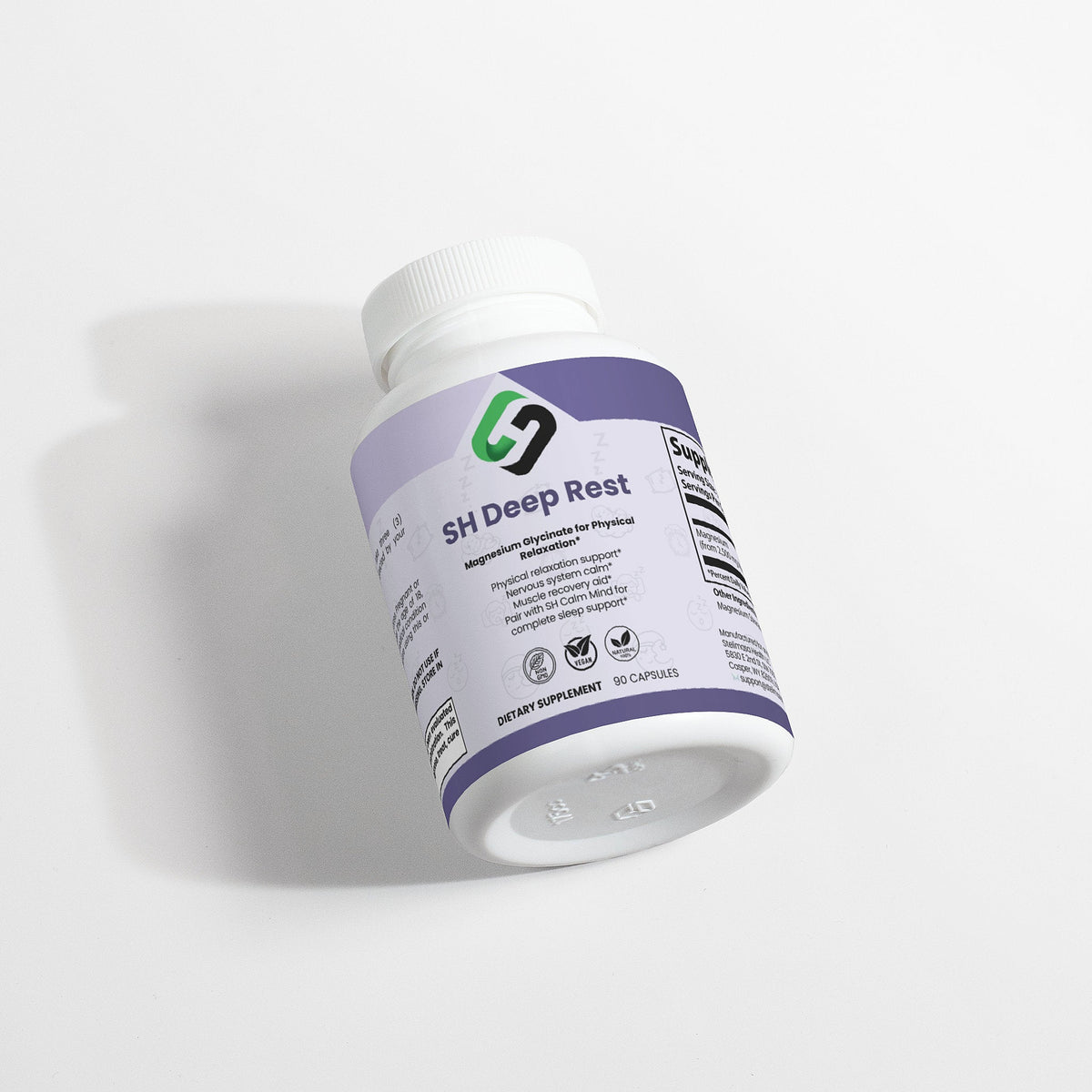 Magnesium Glycinate for Sleep & Relaxation - SH Deep Rest | 275mg Premium - Stelimasa Health