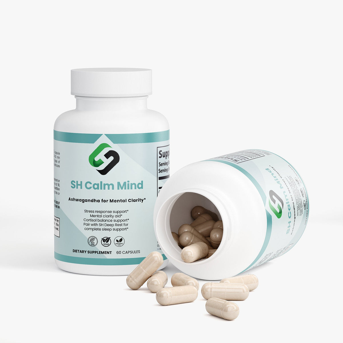 Organic Ashwagandha for Stress & Sleep - SH Calm Mind | 650mg - Stelimasa Health