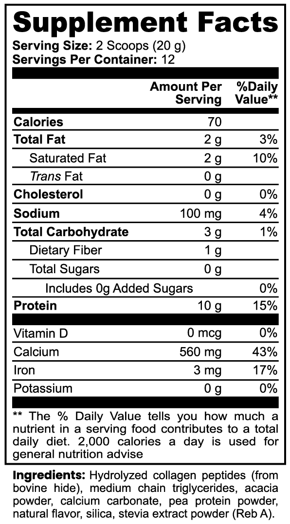 Premium Collagen Creamer | SH Glow by Stelimasa Health - Stelimasa Health