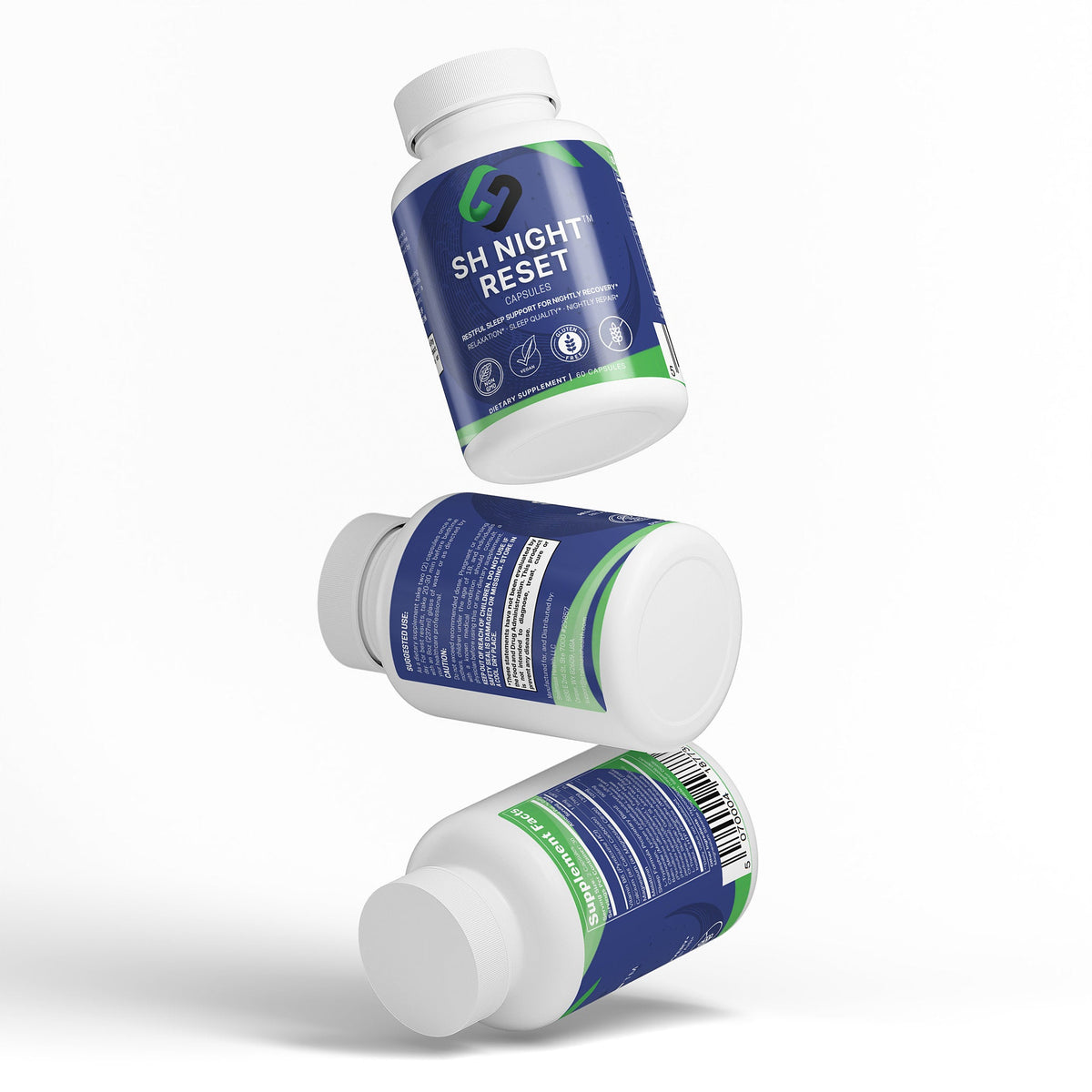 SH Night Reset deep sleep support supplement - Stelimasa Health