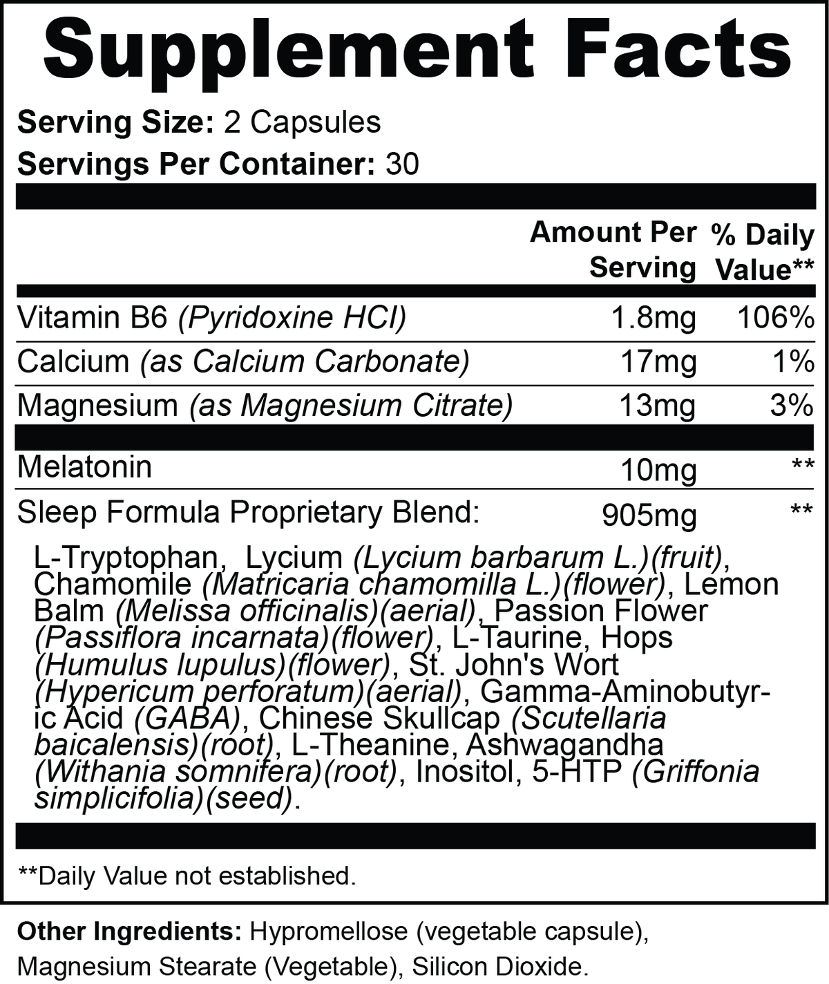 SH Night Reset natural sleep recovery formula - Stelimasa Health