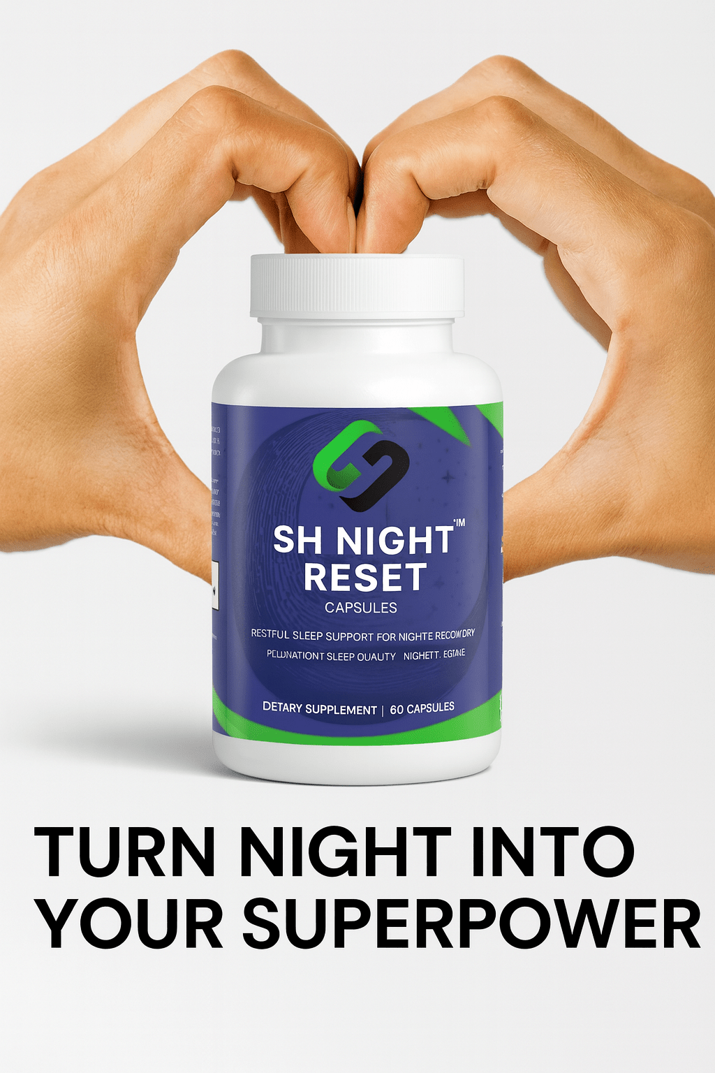 SH Night Reset: Natural Deep Sleep Aid | Magnesium + Melatonin Complex - Stelimasa Health